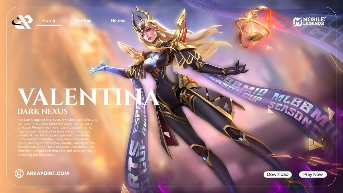 Build Valentina Mobile Legends Dari ARKAPOINT: Mage Peniru Ultimate Paling Fleksibel