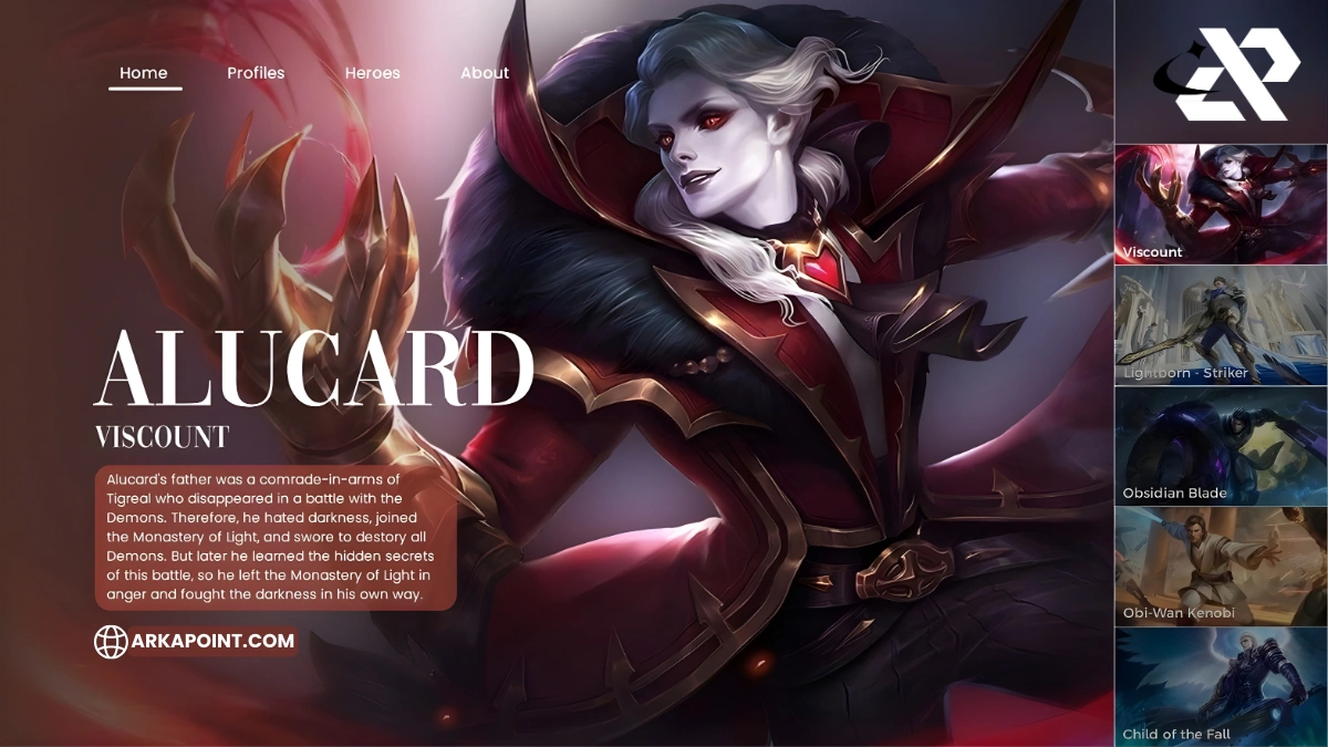 Guide Alucard Mobile Legends Dari ARKAPOINT: Jungler Dan EXP Lane Lifesteal Paling Konsisten Di Meta 2026