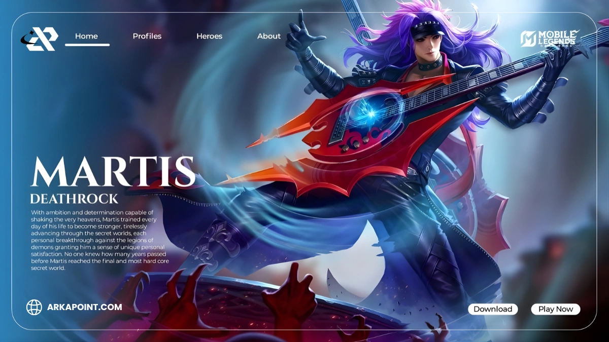 Guide Martis ML Terbaru 2026 Dari ARKAPOINT: Role, Skill, Build Item, Emblem, Dan Counter Meta