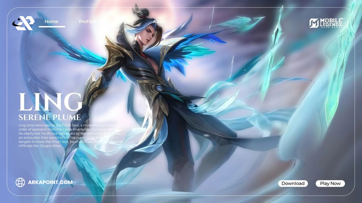 Guide Ling ML Terbaru 2025 Dari ARKAPOINT: Role, Skill, Item, Battle Spell, Emblem, Dan Counter