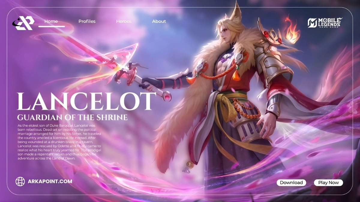 Guide Lancelot ML Dari ARKAPOINT: Role, Skill, Item, Battle Spell, Emblem, Dan Counter Lengkap
