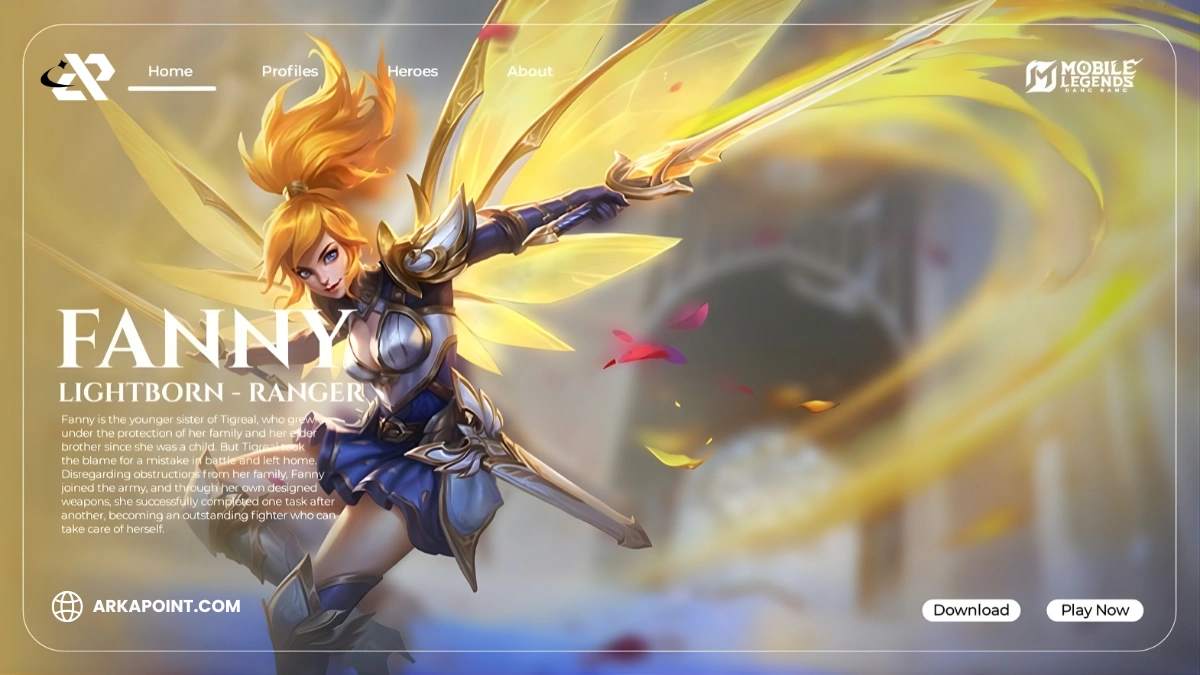 Guide Fanny ML Terbaru 2025 Dari ARKAPOINT: Role, Skill, Item, Battle Spell, Emblem, Dan Counter